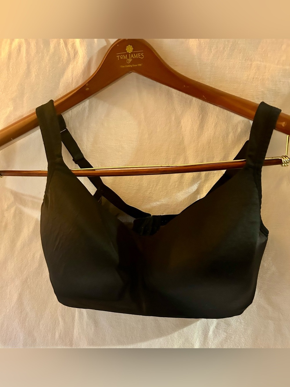 Cacique Black Wireless Smooth Support Bra